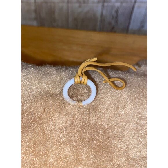 Vintage Handmade Teddy Bear Christmas Hanging Stocking w/ Festive Pattern & Bow - Picture 10 of 11